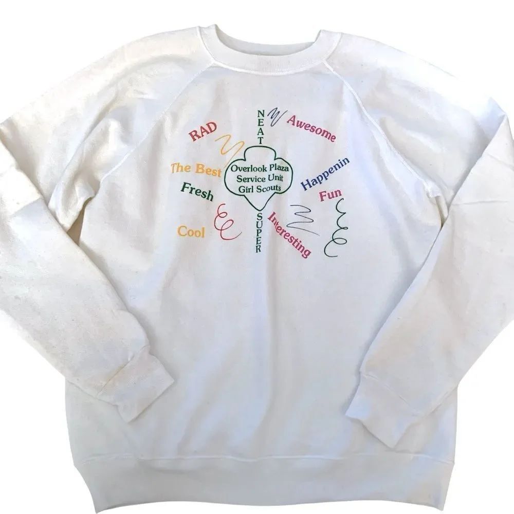 Vintage 80’s Girl Scouts Sweatshirt